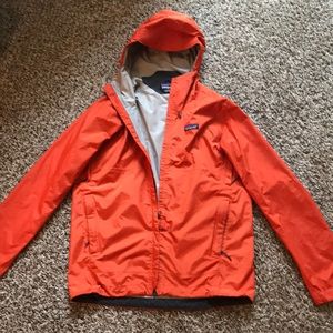 Men’s Orange Patagonia Shell Jacket